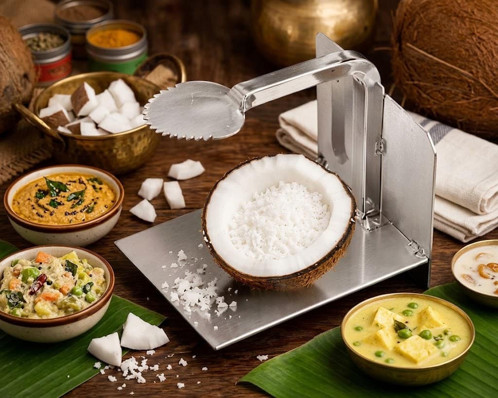 Steel Table Top Coconut Scraper