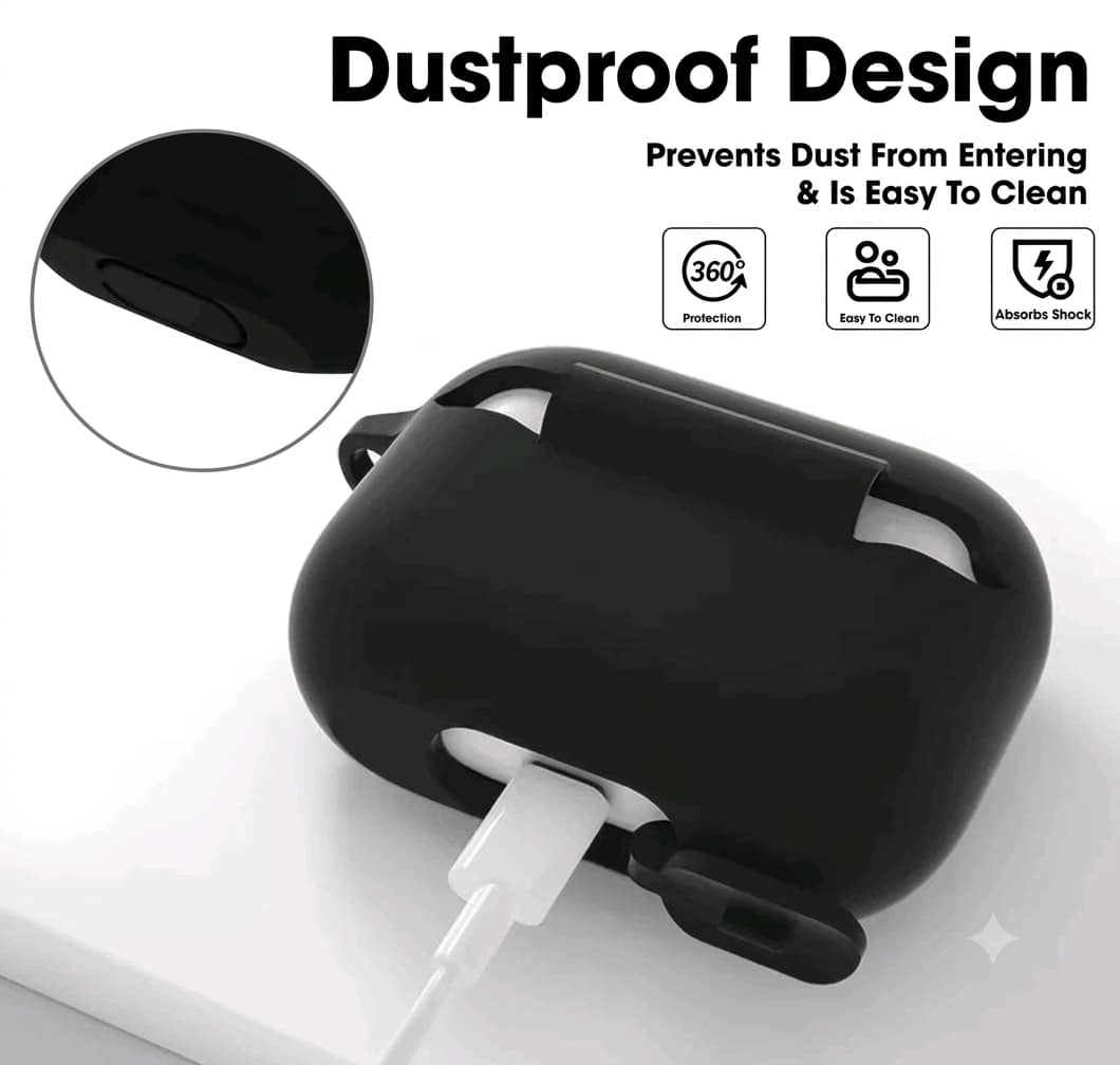 AirPods Pro Style TWS Bluetooth Earbuds with Silicone Case | Wireless Earphones for All Smartphones (White) - Image 3