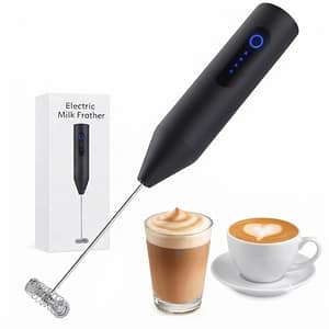 rechargeable milk frother