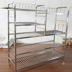 Stainless Steel Wall Mount Dish Rack
