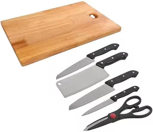 stainless steel knife set