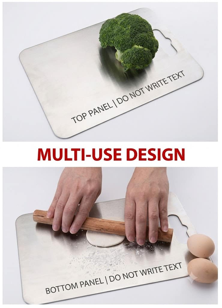 Stainless Steel Cutting Board Metal Board